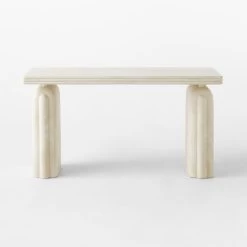 Remoli Swirled Cream Resin Desk -Chic Living Shop RemoliResinDeskSOSSS23