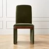 Rhodes Green Upholstered Velvet Dining Chair Set Of 4 -Chic Living Shop RhodesGnVltUphlsdDngChrSHF21