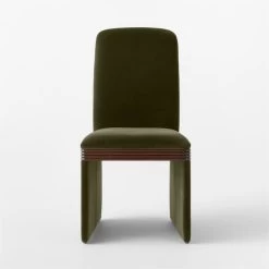 Rhodes Green Upholstered Velvet Dining Chair Set Of 4 11 Rhodes Green Upholstered Velvet Dining Chair Set Of 4 -Chic Living Shop RhodesGnVltUphlsdDngChrSOSSF21