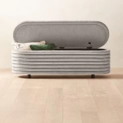 Chic Living Shop -Chic Living Shop RialtoPwtrStorageBenchAVSHS22