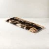 Ring Rectangular Petrified Wood And Resin Serving Platter -Chic Living Shop RingPtrfdWdNRsnRectSrvrSHF23