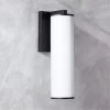 Ronda Indoor/Outdoor Matte Black Wall Sconce -Chic Living Shop RondaMttBkInNOutdrScncAV2SHF22