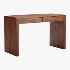 Runway 2-Drawer Acacia Wood Desk -Chic Living Shop RunwayAcaciaDesk3QFS18