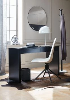 Boulevard Black And Marble Coat Rack -Chic Living Shop RunwayMatteBlackDeskJN19