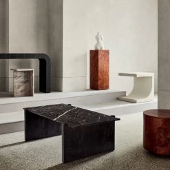 T Short Marble Side Table -Chic Living Shop RussellMarbleCoffeeTableJL21 1x1