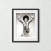 'Diana Ross Reaching Out' Photographic Print In Black Frame 21.5"x17.5"