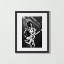 'Prince In Detroit' Photographic Print In Black Frame 17.5"x21.5"