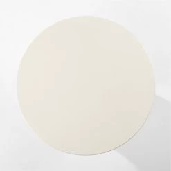 Sannois Round Lacquered Linen White Dining Table -Chic Living Shop SannoisLcqrdLnDnngTableTOPSSS22