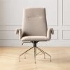 Saviti Bone Velvet Office Chair 1 Saviti Bone Velvet Office Chair -Chic Living Shop SavitiChairSHF21