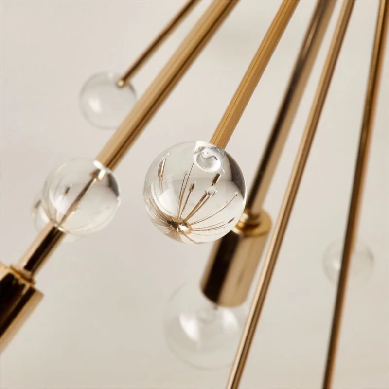 Scoppiare Polished Champagne Flush Mount Light 5 Scoppiare Polished Champagne Flush Mount Light - Image 3