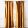Seda Chai Tea Dupioni Silk Window Curtain Panel 48"x120" -Chic Living Shop SedaSilkDpnChTeaPnl96inSHF21