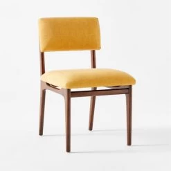 Selby Canary Upholstered Dining Chair Set Of 4 -Chic Living Shop SelbyCanaryDiningChair3QSSS22