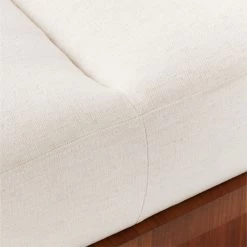 Serafin Snow White Performance Fabric Daybed -Chic Living Shop SerafinSnowDaybedAVSSF21
