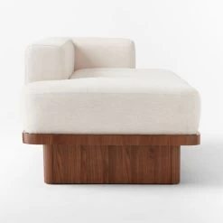 Serafin Snow White Performance Fabric Daybed -Chic Living Shop SerafinSnowDaybedSDSSF21