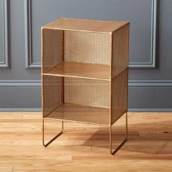 Sift Gold Metal Side Table