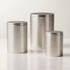3-Piece Silver Plated Kitchen Canister Set -Chic Living Shop SilverPlatedCanistersS3SHF23