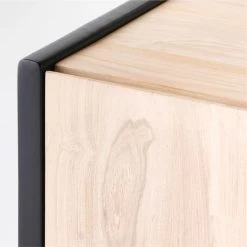 Sion White-Washed Teak Wood Credenza -Chic Living Shop SionWhiteWashTeakCredenzaAVF20