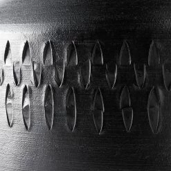 Smoke Stack Black Terracotta Vase -Chic Living Shop SmokeStackVaseBlackAV2S17