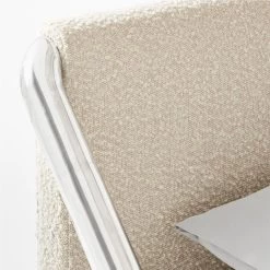 Sojourn Ogo Ivory Boucle Queen Bed -Chic Living Shop SoujournOgoNatQBedAVSSF21