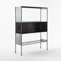 Spule Metal Bookcase 61'' -Chic Living Shop SpuleShortMetalBookcase3QSSF22