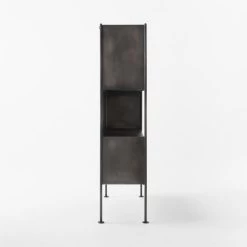 Spule Metal Bookcase 61'' -Chic Living Shop SpuleShortMetalBookcaseSDSSF22