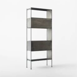 Spule Metal Bookcase 95'' -Chic Living Shop SpuleTallMetalBookcase3QBSSF22