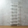 Stairway White Wall-Mounted Bookcase - 96" Height 2 Stairway White Wall-Mounted Bookcase - 96" Height -Chic Living Shop StairwayBookshelfAVSHS16 1x1