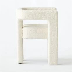 Stature Ivory Dining Armchair -Chic Living Shop StatureIvoryChairSDF20
