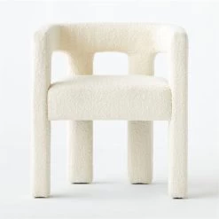 Stature Ivory Dining Armchair -Chic Living Shop StatureIvoryChairSOF20