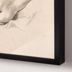 'Studies Of A Reclining Female Nude I' Framed Reproduction By Abraham Bloemaert 22''x18'' -Chic Living Shop StdsOfARclgFmlNdI22x18inAV2SHF22