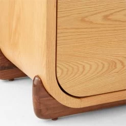 Stivale 2-Drawer Oak Nightstand -Chic Living Shop StivaleOakNWlntNghtstndAVSSS23