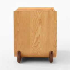 Stivale 2-Drawer Oak Nightstand -Chic Living Shop StivaleOakNWlntNghtstndSDSSS23