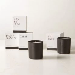 Stockhome Palo Santo Scented Candle 8oz -Chic Living Shop StockhomeCandleGroupFHF23 1