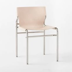 Surf Sling Untanned Leather Dining Chair Set Of 4 -Chic Living Shop SurfUntLthrSlingDnngChr3QSSF21