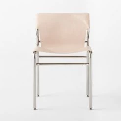 Surf Sling Untanned Leather Dining Chair Set Of 4 -Chic Living Shop SurfUntLthrSlingDnngChrSOSSF21