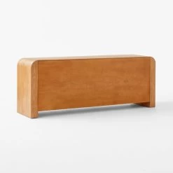 Sutton 4-Drawer White Oak Wood Dresser -Chic Living Shop SuttonOakLowDresser3QBSSF23