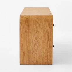 Sutton 4-Drawer White Oak Wood Dresser -Chic Living Shop SuttonOakLowDresserSDSSF23