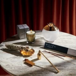 Brass USB Candle Lighter -Chic Living Shop TatineBitterOrangeCandleNV20 1x1