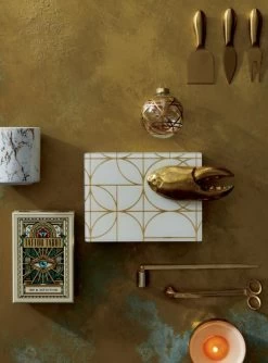 Helms Gold Cheese Knives Set Of 3 7 Helms Gold Cheese Knives Set Of 3 -Chic Living Shop TattooTarotCardsBrassCandleOC18