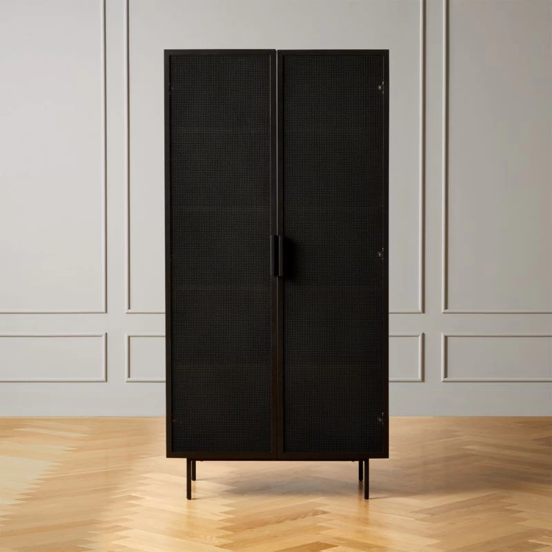 Trace Black Wire Bookcase 4 Trace Black Wire Bookcase - Image 2