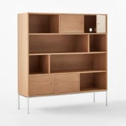 Trier Cerused Oak Bookcase -Chic Living Shop TrierBookcase3QAVSSS23