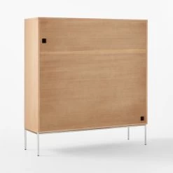 Trier Cerused Oak Bookcase -Chic Living Shop TrierBookcase3QBSSS23