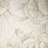 Venation Ivory Floral Wallpaper -Chic Living Shop VenationIvoryWallpaperROF23