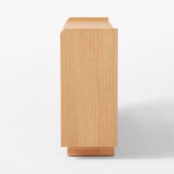 Ventura White Oak Console Table -Chic Living Shop VenturaNtchdShrtBkshlfSDSSS22