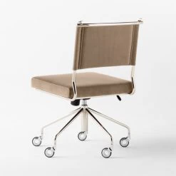 Vicino Rye Velvet Office Chair -Chic Living Shop VicinoVelvetChair3QBSSS23