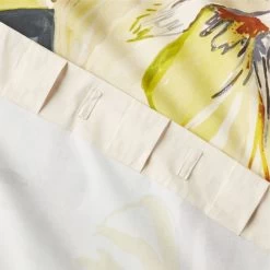 Jungle Floral Window Curtain Panel 48''x84'' -Chic Living Shop VntgFloral96CurtainPnlAV3SHS23