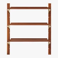 Walnut Modular Single Shelf 39.5" -Chic Living Shop WalnutMod39p5SingleShelfF18
