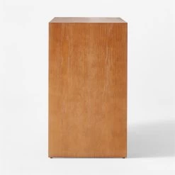 Wane Wood 2-Drawer File Cabinet With Vegan Leather Drawers -Chic Living Shop WaneWideFileCabinetSDSSS22