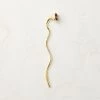 Waves Brass Candle Snuffer