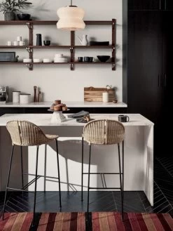 Cafe Organic Cotton Black Striped Dish Towels Set Of 2 13 Cafe Organic Cotton Black Striped Dish Towels Set Of 2 -Chic Living Shop WhiteMarbleTopIslandJN20